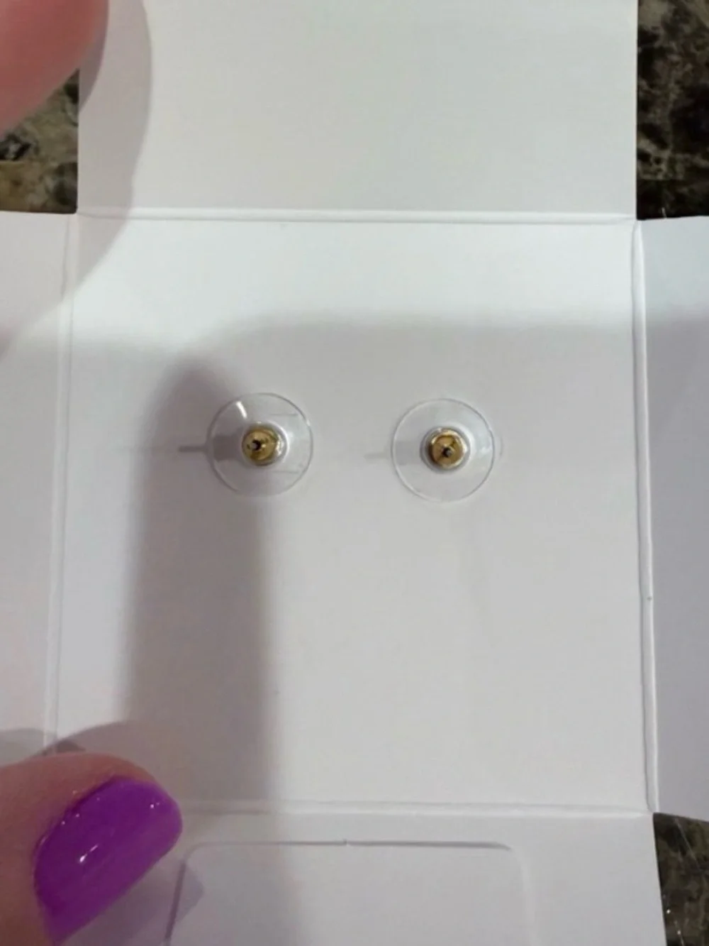 Kate Spade All A Flutter Mother Of Pearl Gold Tone Butterfly Earrings - NWT - Picture 4 of 7